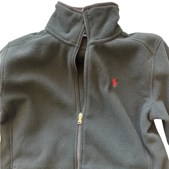 Polo golf Ralph Lauren Black Fleece Jacket - Picture 2 of 5